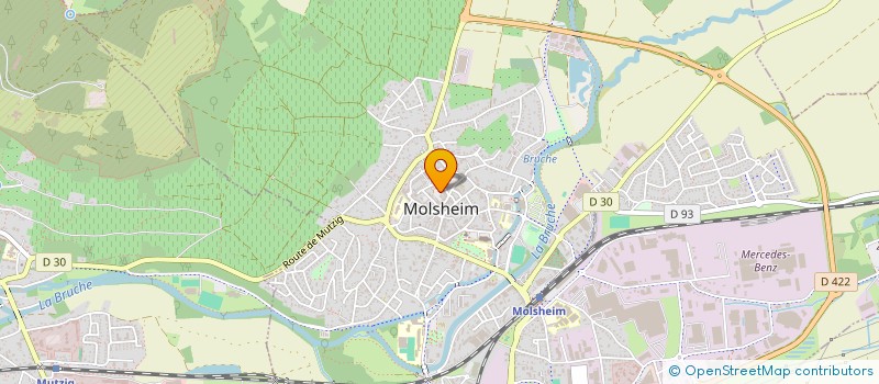 localisation de l'entreprise MONSIEUR MAXIME WELSCH à MOLSHEIM