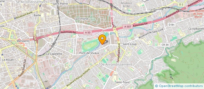 localisation de l'entreprise MONSIEUR MAXIME WENDLING  MARSEILLE