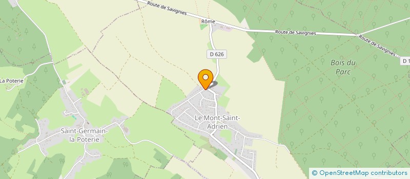 localisation de l'entreprise MONSIEUR MAXIME WILLEKENS  LE MONT-SAINT-ADRIEN