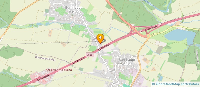 localisation de l'entreprise MONSIEUR MAXIME WITTMANN  MASEVAUX-NIEDERBRUCK