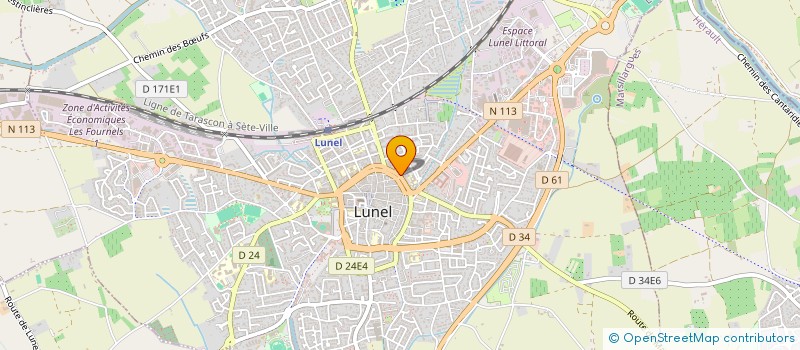 localisation de l'entreprise MONSIEUR MAXIME ZELMATI à LUNEL