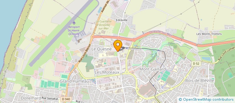 localisation de l'entreprise MONSIEUR MAXIME ZIELINSKI  LE HAVRE