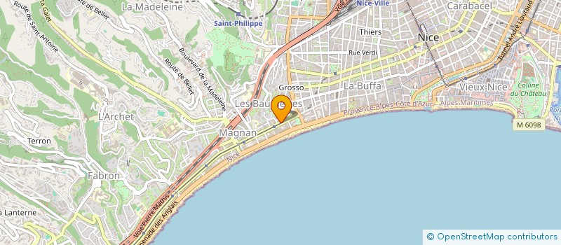 localisation de l'entreprise MONSIEUR MAXIME ZIMMERMANN à NICE