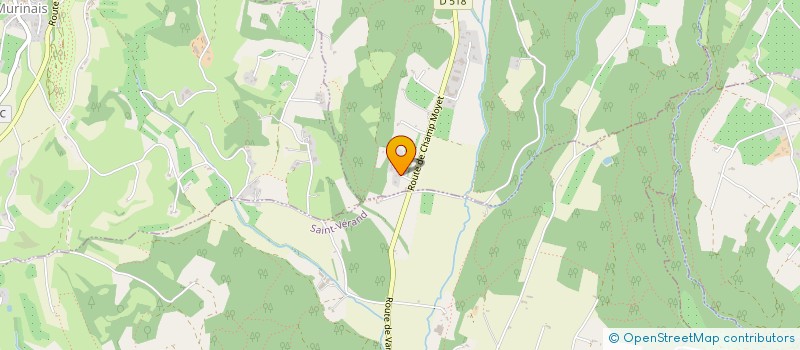 localisation de l'entreprise MONSIEUR MAXIME ZULLO  VARACIEUX