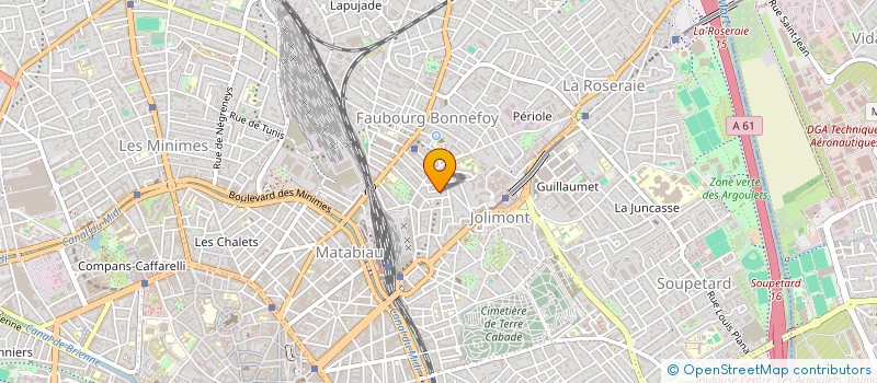 localisation de l'entreprise MONSIEUR MAXIMILIAN TRANDUC  TOULOUSE