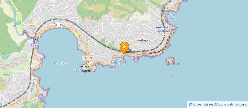 localisation de l'entreprise MONSIEUR MAXIMILIAN VAN DESSEL  SAINT-RAPHAEL