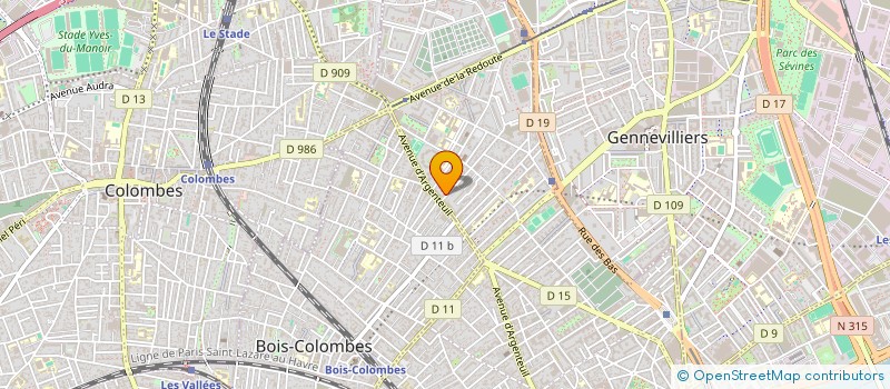 localisation de l'entreprise MONSIEUR MAXIMILIANO GIMENEZ  ASNIERES-SUR-SEINE