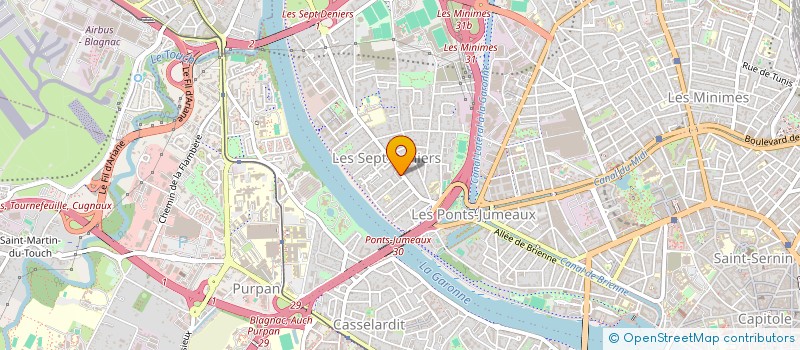 localisation de l'entreprise MONSIEUR MAXIMILIANO GUZMAN LAZO à TOULOUSE