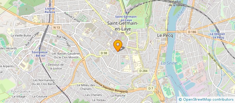 localisation de l'entreprise MONSIEUR MAXIMILIEN ADDARI  SAINT-GERMAIN-EN-LAYE