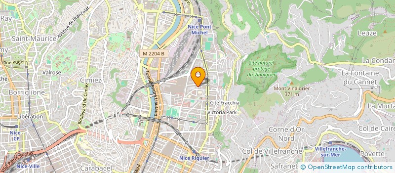 localisation de l'entreprise MONSIEUR MAXIMILIEN ANTONIUCCI  NICE