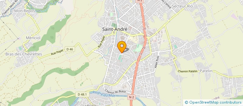 localisation de l'entreprise MONSIEUR MAXIMILIEN ASSABY  SAINT-ANDRE