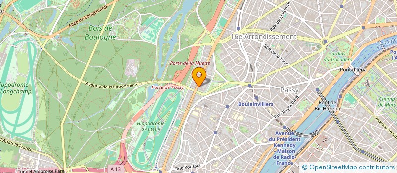 localisation de l'entreprise MONSIEUR MAXIMILIEN BAUDET  PARIS