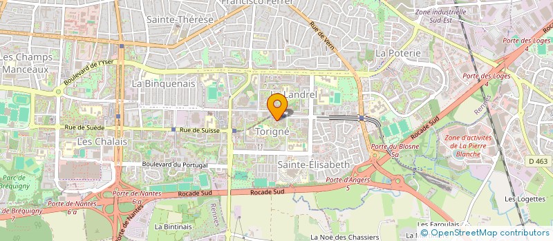 localisation de l'entreprise MONSIEUR MAXIMILIEN BEAUPIED  RENNES