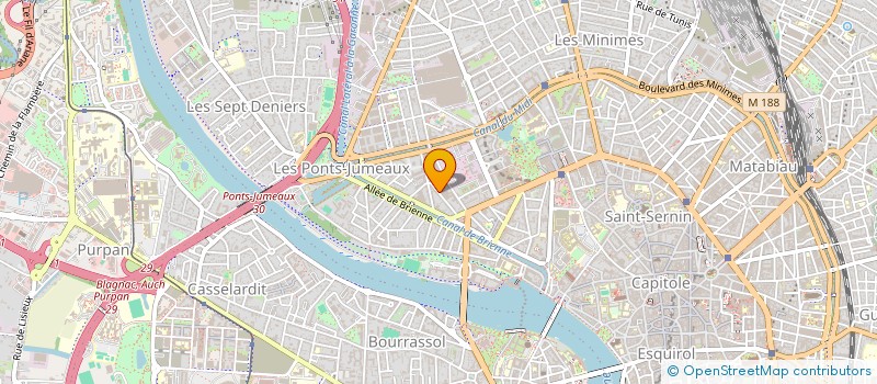 localisation de l'entreprise MONSIEUR MAXIMILIEN BERG à TOULOUSE