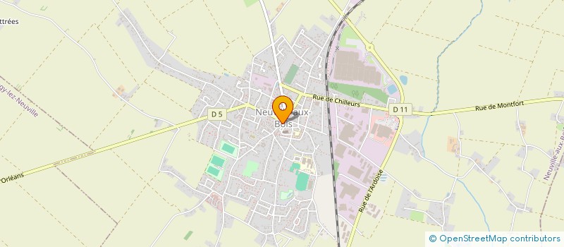 localisation de l'entreprise MONSIEUR MAXIMILIEN BOURLET à NEUVILLE-AUX-BOIS