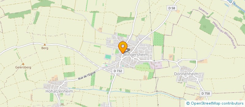 localisation de l'entreprise MONSIEUR MAXIMILIEN BRANCART  WINGERSHEIM LES QUATRE BANS