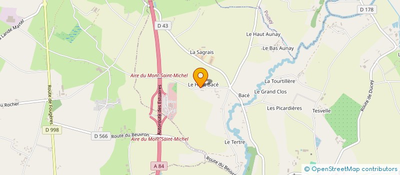 localisation de l'entreprise MONSIEUR MAXIMILIEN BREAL  SAINT-AUBIN-DE-TERREGATTE