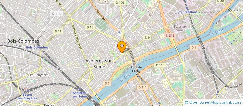 localisation de l'entreprise MONSIEUR MAXIMILIEN CAGNARD  ASNIERES-SUR-SEINE