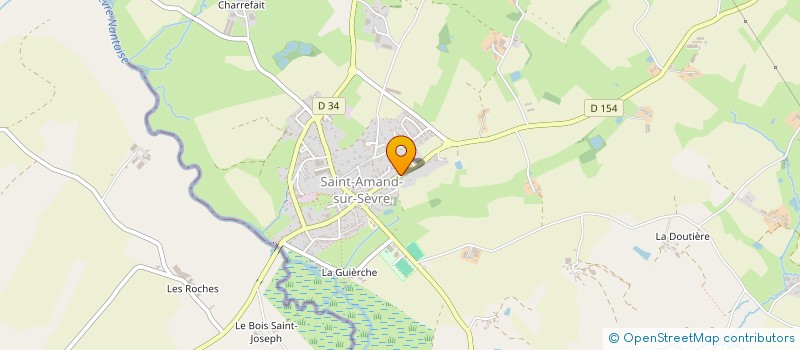 localisation de l'entreprise MONSIEUR MAXIMILIEN CIGONY  SAINT-AMAND-SUR-SEVRE