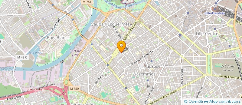 localisation de l'entreprise MONSIEUR MAXIMILIEN CLOCHETTE à LILLE
