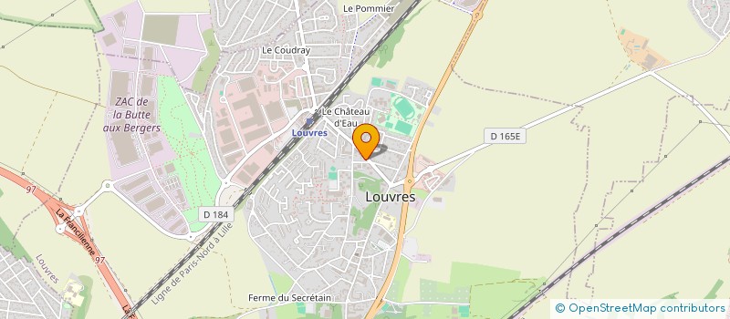 localisation de l'entreprise MONSIEUR MAXIMILIEN COSTES  LOUVRES