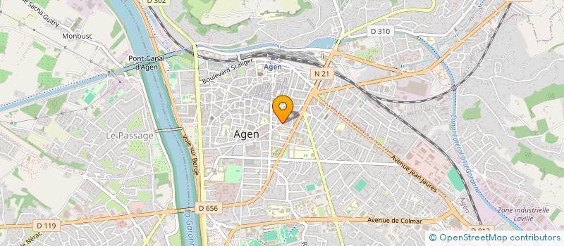 localisation de l'entreprise MONSIEUR MAXIMILIEN DE MEYER  AGEN