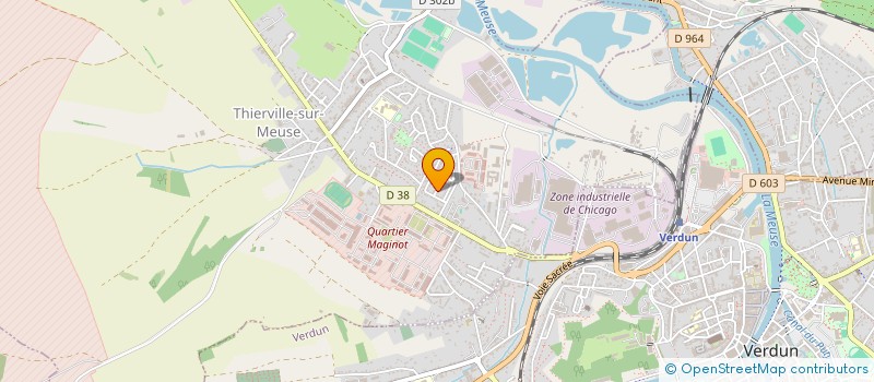 localisation de l'entreprise MONSIEUR MAXIMILIEN DE MIN à THIERVILLE-SUR-MEUSE