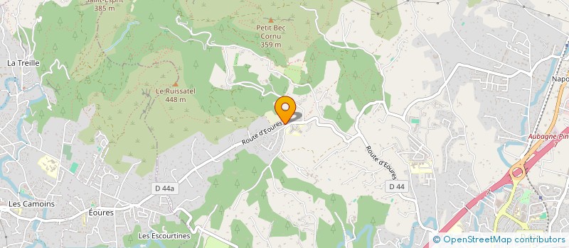 localisation de l'entreprise MONSIEUR MAXIMILIEN DIDON  AUBAGNE