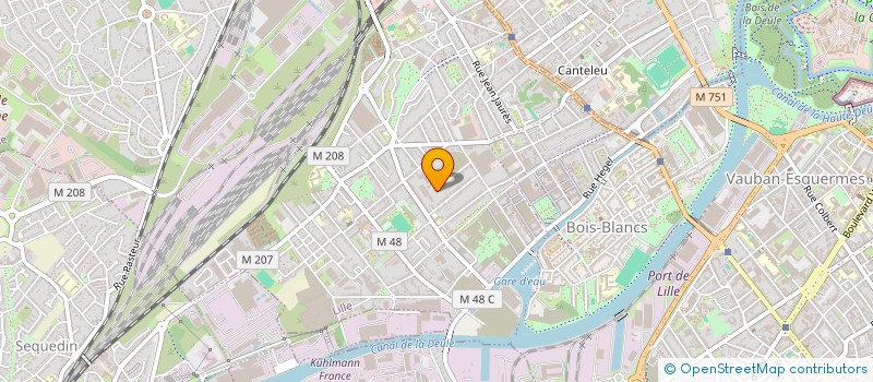 localisation de l'entreprise MONSIEUR MAXIMILIEN DUSAUTOIS à LILLE