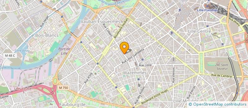 localisation de l'entreprise MONSIEUR MAXIMILIEN FACOMPRE à LILLE