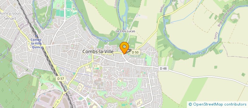 localisation de l'entreprise MONSIEUR MAXIMILIEN GARCIA  COMBS-LA-VILLE