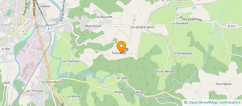localisation de l'entreprise MONSIEUR MAXIMILIEN GARCIA MARINO à COURPIERE