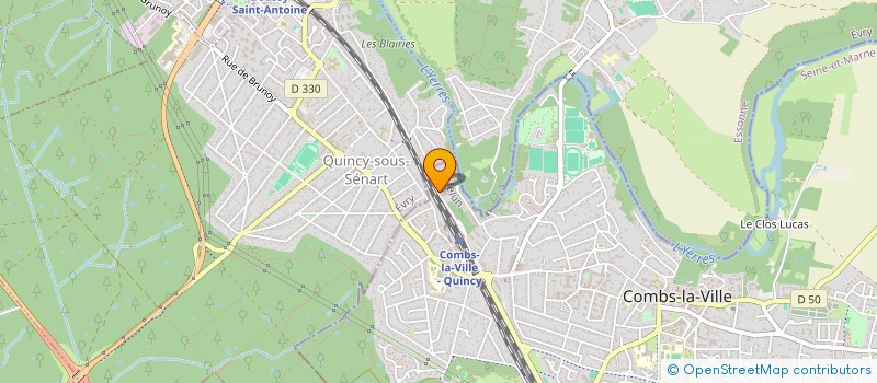 localisation de l'entreprise MONSIEUR MAXIMILIEN GOMA  COMBS-LA-VILLE