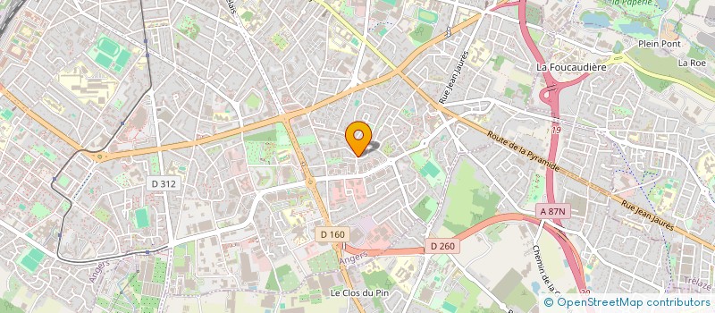 localisation de l'entreprise MONSIEUR MAXIMILIEN GRAVOUEILLE à ANGERS