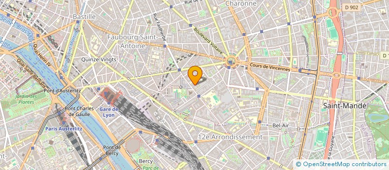 localisation de l'entreprise MONSIEUR MAXIMILIEN GUILLAUME TERRERAN  PARIS