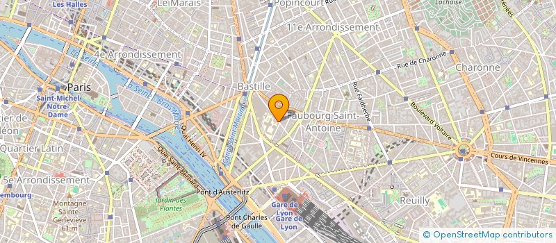 localisation de l'entreprise MONSIEUR MAXIMILIEN JAFRRES  PARIS