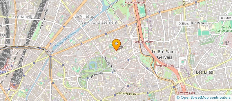 localisation de l'entreprise MONSIEUR MAXIMILIEN JENDRZEZAK  PARIS