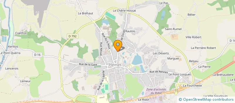 localisation de l'entreprise MONSIEUR MAXIMILIEN L HOSTETTE  PLEMET