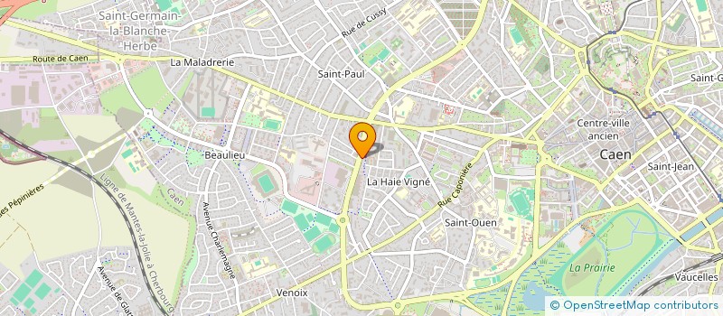 localisation de l'entreprise MONSIEUR MAXIMILIEN LEMAIRE à CAEN
