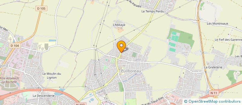 localisation de l'entreprise MONSIEUR MAXIMILIEN LERICHE  BORDEAUX