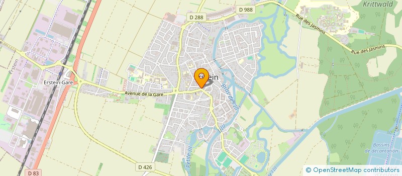 localisation de l'entreprise MONSIEUR MAXIMILIEN LOBET  ERSTEIN