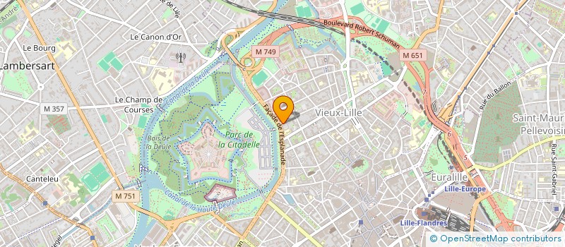 localisation de l'entreprise MONSIEUR MAXIMILIEN LONGUE EPEE à LILLE