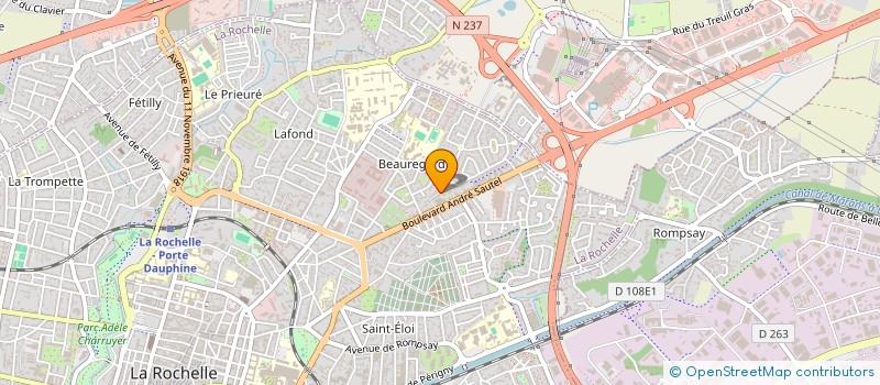 localisation de l'entreprise MONSIEUR MAXIMILIEN MEYER  LA ROCHELLE