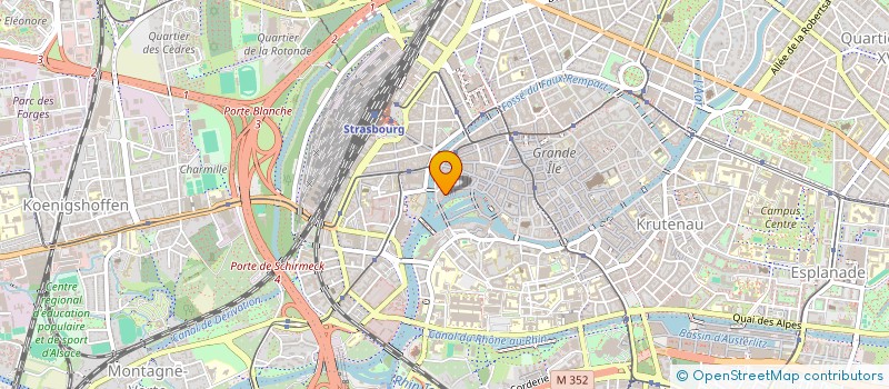 localisation de l'entreprise MONSIEUR MAXIMILIEN MOUGEOT  STRASBOURG