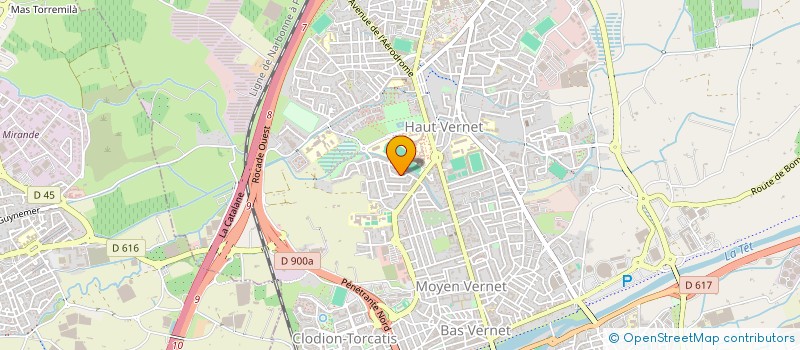 localisation de l'entreprise MONSIEUR MAXIMILIEN PAILLARD  PERPIGNAN