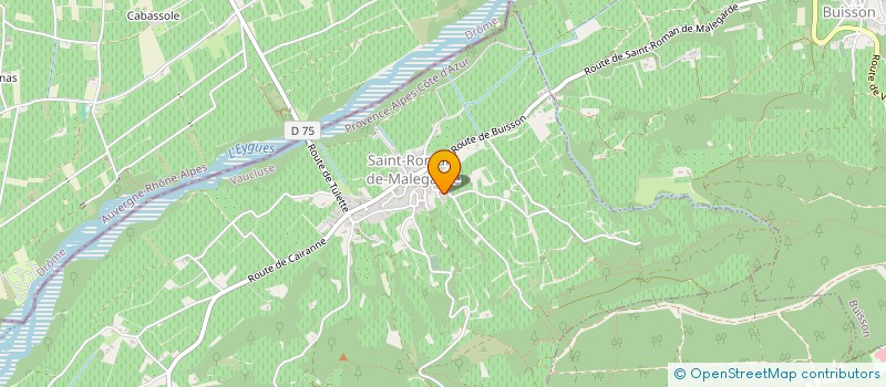 localisation de l'entreprise MONSIEUR MAXIMILIEN PALIS  SAINT-ROMAN-DE-MALEGARDE