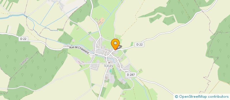 localisation de l'entreprise MONSIEUR MAXIMILIEN PERRON  VALAY