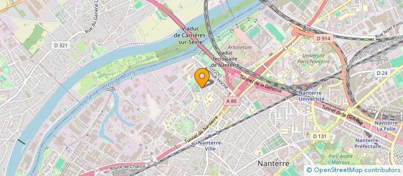 localisation de l'entreprise MONSIEUR MAXIMILIEN PORQUET-CERDAN  NANTERRE