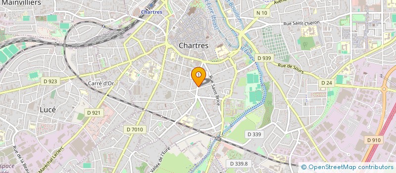 localisation de l'entreprise MONSIEUR MAXIMILIEN QUENELLE  CHARTRES