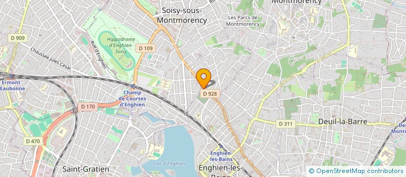 localisation de l'entreprise MONSIEUR MAXIMILIEN RODRIGUEZ  ENGHIEN-LES-BAINS